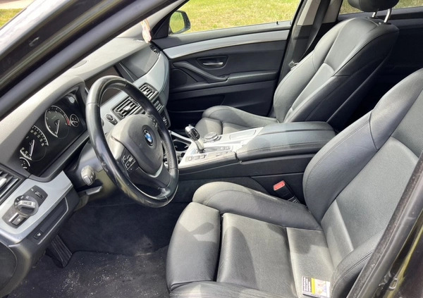 BMW Seria 5 cena 60500 przebieg: 118000, rok produkcji 2014 z Krotoszyn małe 379